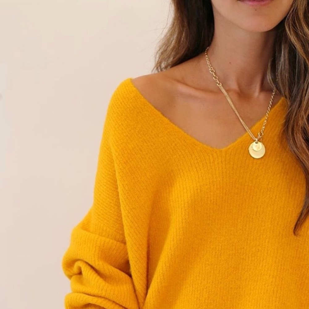 [ nwt ] Something Navy Slouchy Pullover Sweater